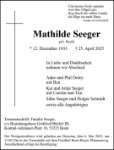 eine Anzeige