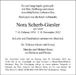 eine Anzeige